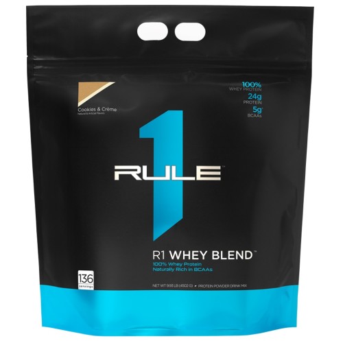 Rule1 R1 Whey Blend, 4500/4624 Grams - 2